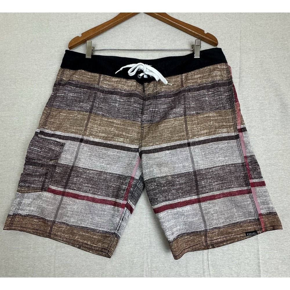 EZEKIEL Mens Swim Trunks  Size 38 Drawstring